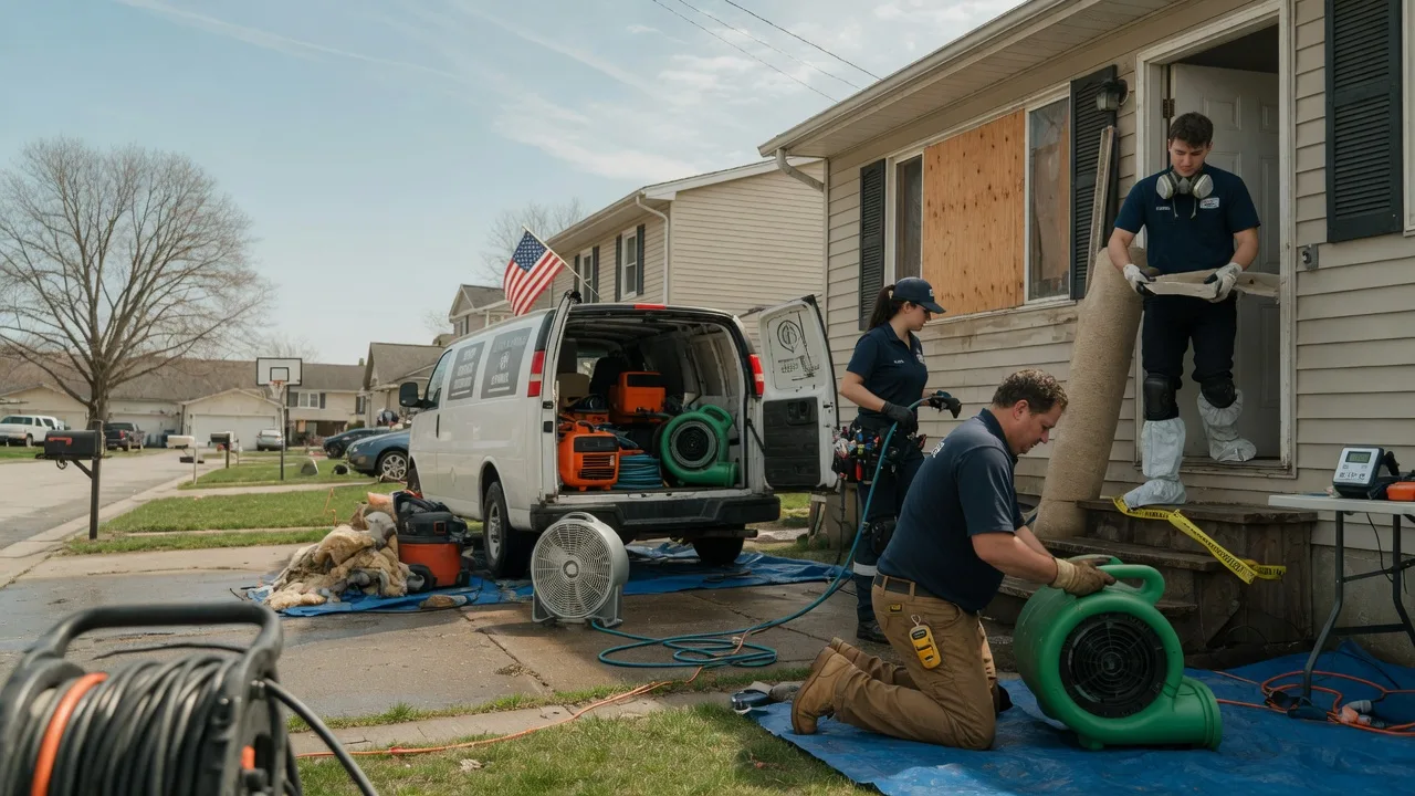Water Damage Restoration in High Hill, MO near me